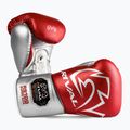 Рукавиці боксерські Rival RS100 Professional red/silver 2