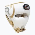 Боксерський шолом Rival RHG100 Professional Headgear white/gold
