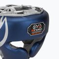 Шолом боксерський Rival RHG100 Professional Headgear blue/silver 4