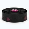Обмотка керма SUPACAZ Super Sticky Kush Galaxy neon pink/pink star plugs