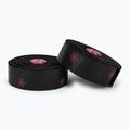 Обмотка керма SUPACAZ Super Sticky Kush Galaxy neon pink/pink star plugs 2