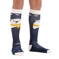 Шкарпетки лижні дитячі Darn Tough Polar Bear OTC Midweight with Cushion w/ Padded Shin blue 2