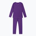 Комплект термобілизни дитячий Reima Lampo plum purple 2