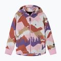 Кофта флісова дитяча Reima Northern Fleece Hoodie grey pink
