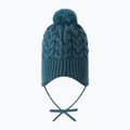 Шапка зимова дитяча Reima Paljakka dark teal 2