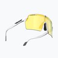 Окуляри сонцезахисні Rudy Project Spinshield Pro white matte/multilaser yellow 2