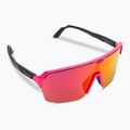 Окуляри велосипедні Rudy Project Spinshield Air pink fluo matte/multilaser red SP8438900001