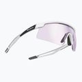 Окуляри сонцезахисні Rudy Project Turbolence white matte/impactx photochromic 2 laser purple 2