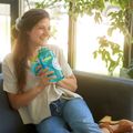 Пляшка туристична Nalgene Wide Mouth Sustain 1L блакитна 2020-0432 8