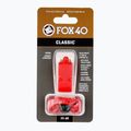 Свисток зі шнуром Fox 40 Classic Safety червоний 2