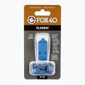 Свисток зі шнуром Fox 40 Classic Safety синій 2