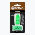 Fox 40 Classic Safety неоновий зелений свисток зі шнуром 2