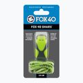 Fox 40 Sharx Safety неоновий/сірий свисток зі шнуром