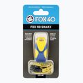 Fox 40 Sharx Safety жовто-блакитний свисток зі шнуром 3