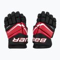 Дитячі хокейні рукавички Bauer Vapor Fly40 Jr black/red 2