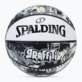М'яч для баскетболу Spalding Graffiti білий розмір 7