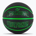 М'яч баскетбольний Spalding Phantom чорний/зелений розмір 6