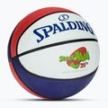 М'яч баскетбольний Spalding Space Jam Tune білий/червоний/блакитний розмір 7 3