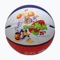 М'яч баскетбольний Spalding Space Jam Tune білий/червоний/блакитний розмір 7 2