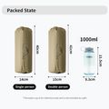 Намет трекінговий одномісний Naturehike Mongar UL1 15D moon rock sand 6