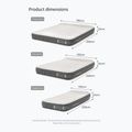 Матрац надувний Naturehike Chenjing with Pillow Double grey 2