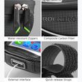 Сумка велосипедна на раму Rockbros 010-4BK Bike Front Bag black 2
