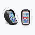 Сумка велосипедна на раму Rockbros 010-4BK Bike Front Bag black 4