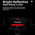 Сідло велосипедне Rockbros AQ-6090 black/red 6