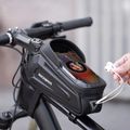Сумка велосипедна на раму Rockbros B68 Bike Tube Bag 1.7L black 5