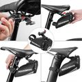 Сумка велосипедна під сідло Rockbros C28BK Bike Saddle Bag black 3
