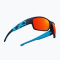 Окуляри сонцезахисні Aztron Avatar-X2 matt black/gloss blue/polarized sahara red mirror/brown 4