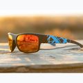 Окуляри сонцезахисні Aztron Avatar-X2 matt black/gloss blue/polarized sahara red mirror/brown 7