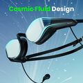 Окуляри для плавання Holoswim Solla Wave AI Music silver 3