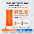 Матрац надувний Flextail Zero R05 Regular orange 7