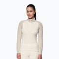 Кофта термоактивна жіноча Devold Duo Active Merino 205 Zip Neck raw white