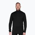 Кофта термоактивна чоловіча Devold Breeze Plus Merino 200 Zip Neck black