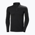 Кофта термоактивна чоловіча Helly Hansen Lifa Merino Midweight 1/2 Zip black