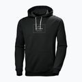 Чоловічий трекінговий світшот Helly Hansen F2F Organic Cotton Hoodie меланж чорного дерева 5