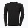 Лонгслів термічний чоловічий Helly Hansen Lifa Active Stripe Crew black 4