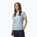 Футболка трекінгова жіноча Helly Hansen HH Logo блакитна 34112_582