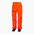 Штани лижні чоловічі Helly Hansen Sogn Cargo neon orange 5