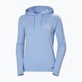 Кофта трекінгова жіноча Helly Hansen Verglas Light Hoodie блакитна 62964_627 5