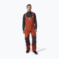 Штани для вітрильного спорту чоловічі Helly Hansen Newport Coastal Bib червоні 34267_308
