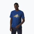 Футболка трекінгова чоловіча Helly Hansen F2F Organic Cotton 2.0 блакитна 63340_606