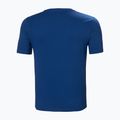 Футболка трекінгова чоловіча Helly Hansen F2F Organic Cotton 2.0 блакитна 63340_606 6