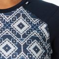 Жіноча термоактивна кофта Helly Hansen Lifa Merino Midweight Graphic Crew navy star pixel 3