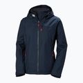 Куртка вітрильна жіноча Helly Hansen Crew Hooded Midlayer 2.0 navy 6