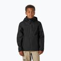 Дитяча вітрильна куртка Helly Hansen Crew Hooded JR чорна 2