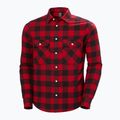 Сорочка чоловіча Helly Hansen Lokka Organic Flannel red buffalo check 5