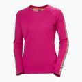 Жіноча термоактивна кофта Helly Hansen Lifa Active Stripe Crew magenta 2.0 4